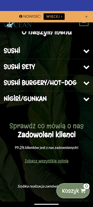 OCEAN SUSHI ŁÓDŹ Screenshot 0