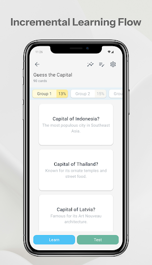 Flip: Flashcards for Learning Screenshot 1