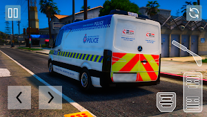 Police Sprinter Bus Driving Screenshot 2