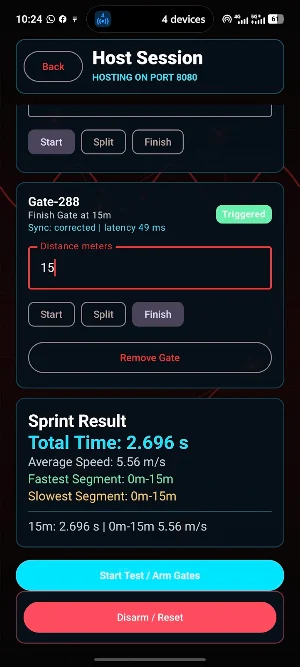 Kine Tracking Screenshot 2