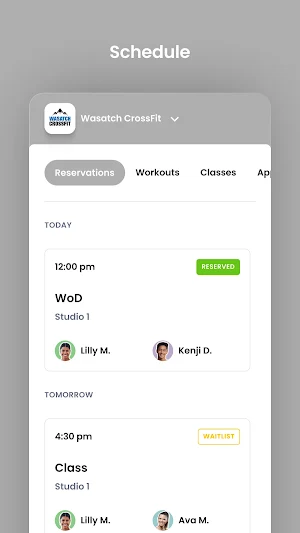 Wasatch CrossFit Screenshot 2