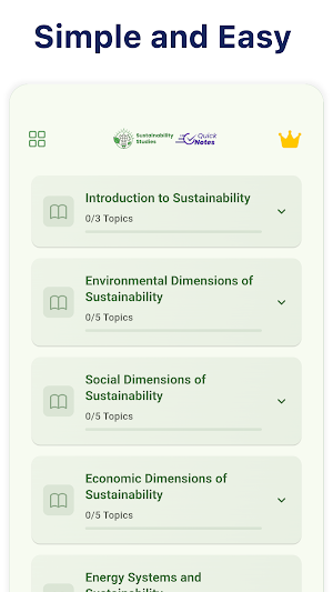 Sustainability Studies Screenshot 3