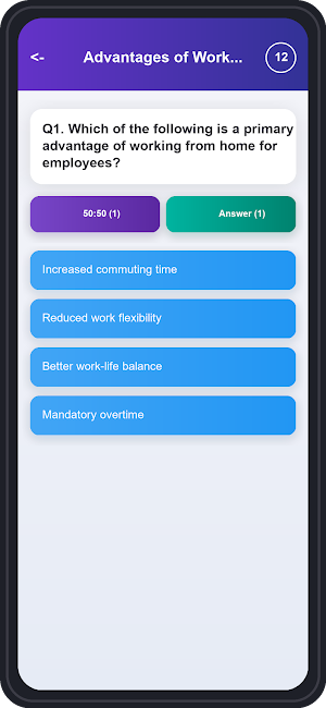 Work From Home Trivia Quiz Screenshot 3