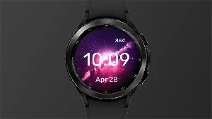 Space Landscape - Watch Face Screenshot 0