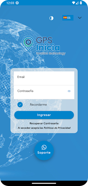 GPS Inicia Screenshot 0