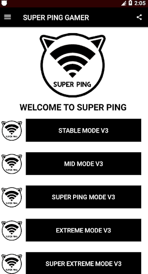 SUPER PING - Anti Lag For All Mobile Game Online Screenshot 2