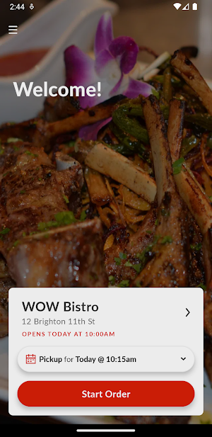 WOW Bistro Screenshot 1