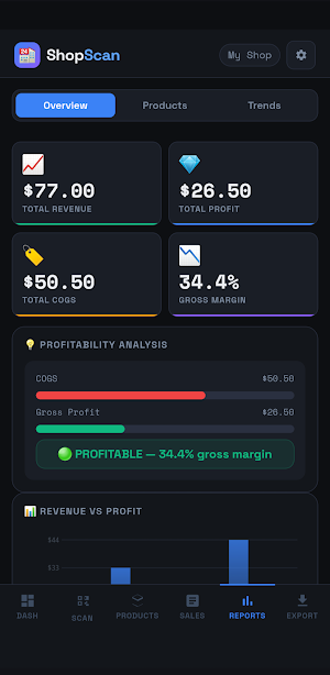ShopScan: POS & Inventory Screenshot 2