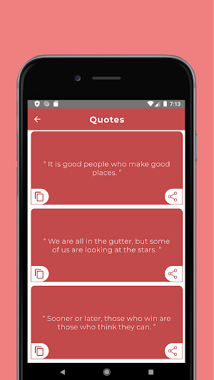 Amazing Quotes  App - Quotes App Screenshot 2