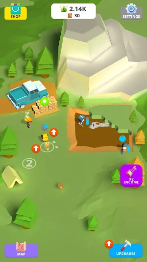 Idle Miner: Digger Tycoon Game Screenshot 0