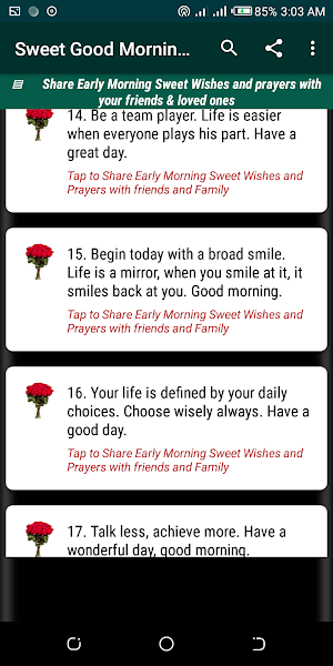 Good Morning Prayer Wishes Screenshot 3