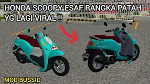 mod bussid motor scoopy Screenshot 0