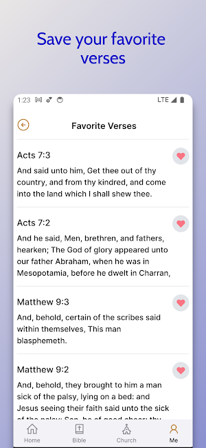 The Holy Bible 5 Versions Screenshot 3