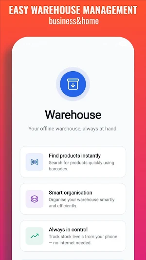 Sklad – Offline Stock Manager Screenshot 0