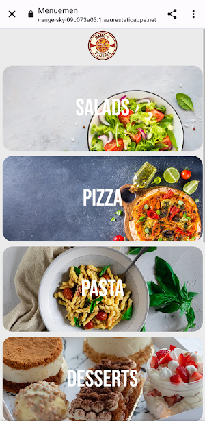 Menuemen - Digital Menu Card Screenshot 0