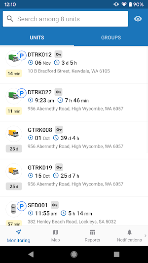 Trackd Mobile Screenshot 0