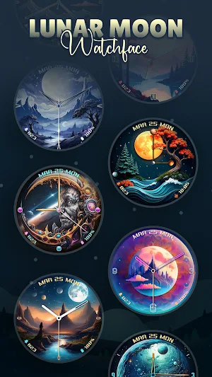 Lunar Watch Faces ULTRA SGW7 Screenshot 1
