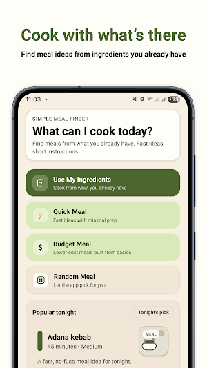 What To Cook: Pantry Recipes Screenshot 0