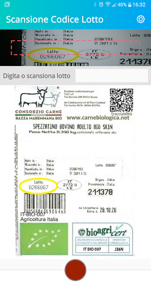 Maremmana Bio - Tracciabilità Screenshot 1