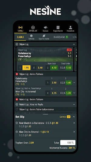 Nesine Screenshot 2