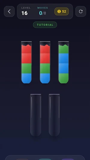 Color Sort - Puzzle Game Screenshot 1