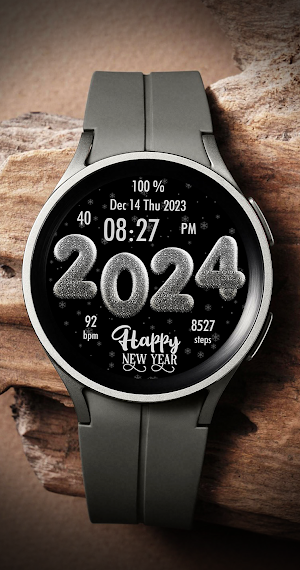 EY15 NewYear 2024 Watchface Screenshot 0