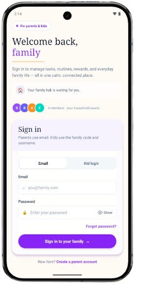 Families Organizer Screenshot 1