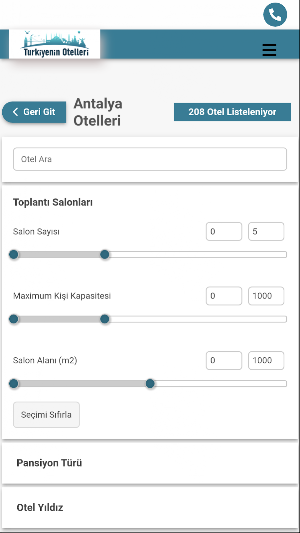 Türkiye'nin Otelleri Screenshot 2