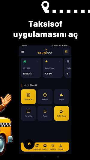 Taksisof Sürücü Screenshot 1