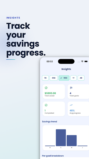Money Saving Tracker Screenshot 1