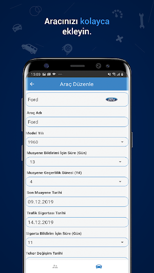 Araç Muayene Screenshot 2
