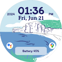 EXD056: Crayon Sea Watch Face
