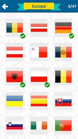 Flags Quiz Screenshot 2