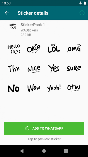 English Daily Talks Stickers Screenshot 2