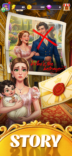 Queen’s Letter: Merge & Story Screenshot 2