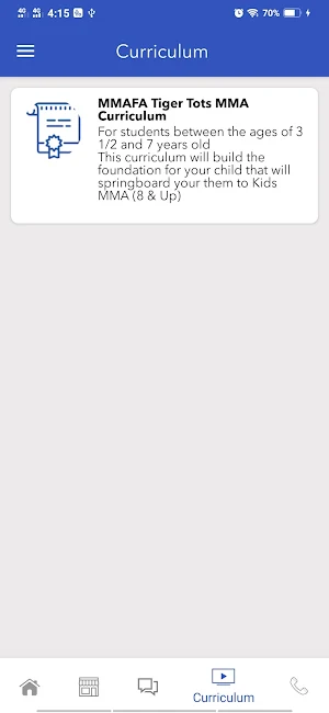 MMAFA Screenshot 3