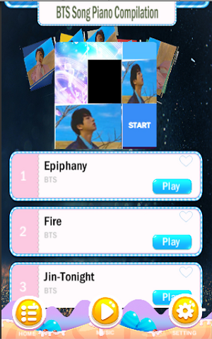 BTS Song Piano Tiles Magic Screenshot 0