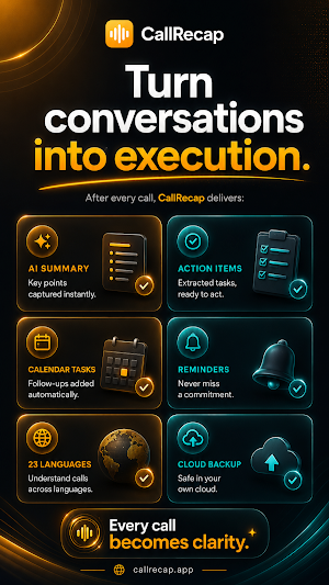 AI Call Recorder - CallRecap Screenshot 3