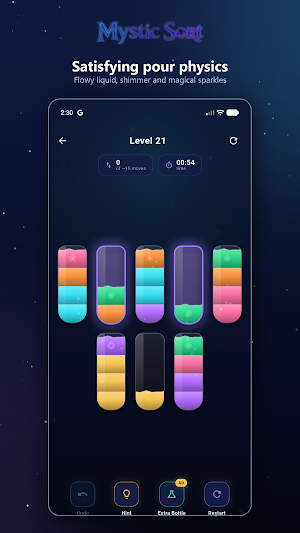 Mystic Sort: Water Sort Game Screenshot 1