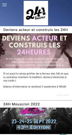 24H Mouscron Screenshot 0