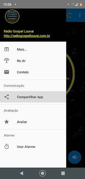 Rádio Gospel Louvai Screenshot 1
