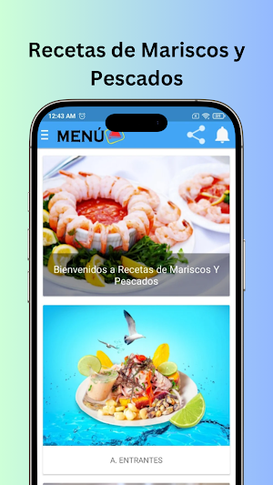 Recetas de Mariscos y Pescado Screenshot 0
