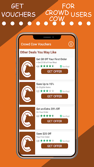 Vouchers for Crowd Cow users Screenshot 2