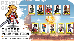 Pixel Anime Brawl Screenshot 2