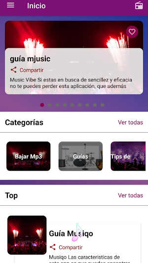 Bajar Musica a Mi Celular Guía Screenshot 1