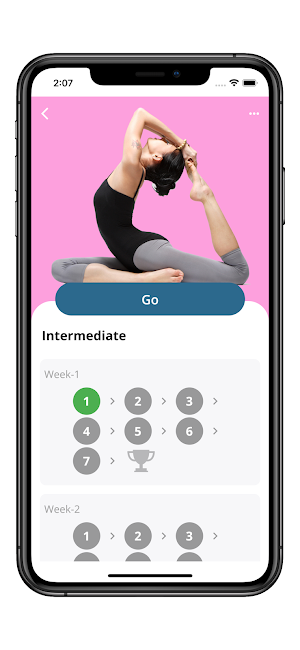 Yoga Workout - Daily Yoga Screenshot 1