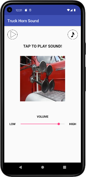 Truck Horn Sound Screenshot 0