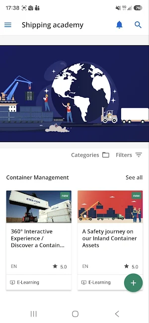 My Learning by CMA CGM Screenshot 2