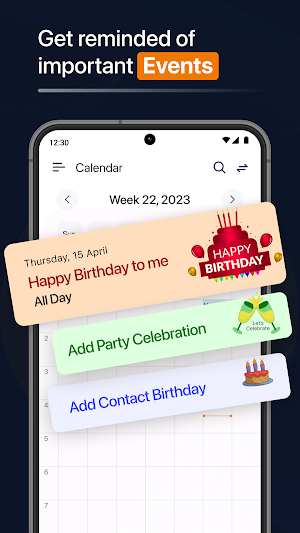 Calendar 2024: Set Reminders Screenshot 3