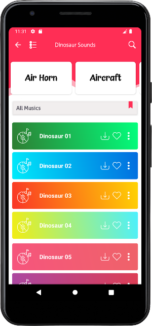 Dinosaur Sounds Screenshot 1